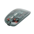 HERŞEYTREND Şeffaf Tasarımlı Bluetooth Kablosuz Mouse Pilli Kullanım