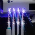 HERŞEYTREND Sensörlü UV Sterilize Diş Fırçası Tutucu ve Macun Sıkma Aparatı