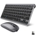 HERŞEYTREND Sessiz Kullanım Sunan Bluetooth Klavye Mouse Seti Çoklu Cihaz Uyumlu