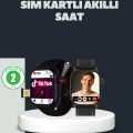 HERŞEYTREND SIM Kartlı GPS Destekli Akıllı Saat Sesli Görüşmeli