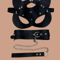 HERŞEYTREND  Siyah Maske Ağız Topu 2li Set