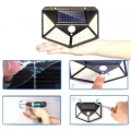 HERŞEYTREND Solar Sensörlü Duvar Lambası Bahçe Lambaso Parlak Beyaz Işık Suya Dayanıklı