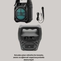 HERŞEYTREND Taşınabilir 6.5” Bluetooth Hoparlör USB TF Kart Mikrofonlu Şarjlı Sistem