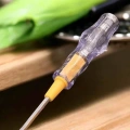 HERŞEYTREND Test Cihazı Kontrol Kalemi Çift Başlıklı Şeffaf Elektrik Testi