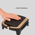 HERŞEYTREND Tost Makinesi Ev Tipi Pratik Kullanım 4 Tost Kapasiteli