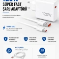 HERŞEYTREND Turbo 120W Hızlı Şarj Cihazı Type-C Kablolu