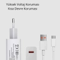 HERŞEYTREND Turbo 120W Hızlı Şarj Cihazı Type-C Kablolu
