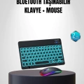 HERŞEYTREND Türkçe Q Klavye RGB Işıklı Ergonomik Tasarımlı