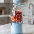 HERŞEYTREND USB Şarjlı Mini Blender 380 ml Taşınabilir Smoothie Yapıcı Pratik Kullanım