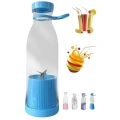 HERŞEYTREND USB Şarjlı Mini Blender 380 ml Taşınabilir Smoothie Yapıcı Pratik Kullanım