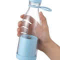 HERŞEYTREND USB Şarjlı Mini Blender 380 ml Taşınabilir Smoothie Yapıcı Pratik Kullanım