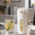 HERŞEYTREND USB Şarjlı Mini Smoothie Blender Pratik Meyve Karıştırıcı 350 ML