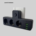 HERŞEYTREND USB ve Type-C Portlu Anahtarlı Çoklu Priz Güç Ünitesi