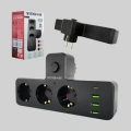 HERŞEYTREND USB ve Type-C Portlu Anahtarlı Çoklu Priz Güç Ünitesi