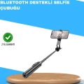 HERŞEYTREND Uzaktan Kumandalı Bluetooth Selfie Çubuğu– 130 cm Ayarlanabilir