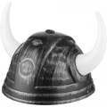HERŞEYTREND Viking Başlığı Asteriks Başlığı Gümüş Renk