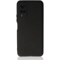 HERŞEYTREND Vivo Y53s Kılıf First Silikon - Siyah