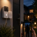 HERŞEYTREND WiFi Akıllı Kapı Zili Gece Görüşlü Kameralı Kablosuz Güvenlik Sistemi