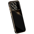 HERŞEYTREND Xiaomi Poco X6 Pro Kılıf Volet Silikon - Siyah