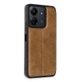 HERŞEYTREND Xiaomi Redmi 13c Kılıf Flip Cover - Taba