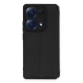 HERŞEYTREND Xiaomi Redmi Note 13 Pro 4g Kılıf Flip Cover - Siyah