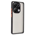 HERŞEYTREND Xiaomi Redmi Note 13 Pro 4g Kılıf Montreal Silikon Kapak - Siyah