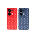 HERŞEYTREND Xiaomi Redmi Note 13 Pro 4g Kılıf Petek Silikon Kapak - Lila