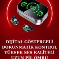 HERŞEYTREND Yeni Model Akıllı Saat ve Ucuz Kaliteli Bluetooth Kulaklık Amoled Ekran Aynalı