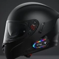 HERŞEYTREND Yeni Nesil Bluetooth 5.3 Motosiklet Intercom RGB Işıklı 1000m Mesafeli