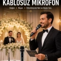HERŞEYTREND Yeni Nesil Kablosuz El Mikrofonu Seti Dijital Ekranlı Çift Mikrofonlu