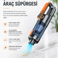 HERŞEYTREND Yüksek Emiş Güçlü Taşınabilir Araç Süpürgesi
