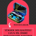 İkili Set Akıllı Saat Ve Bluetooth Kulaklık Kablosuz Uzun Pil Ömrü Spor Modları