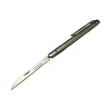 İnce D2 Çelik Çakı 18 Cm , Metal Sap