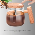 IP6 Su Geçirmez Şarjlı Kupa – 3D Karıştırma, Sabit Sıcaklık, 400 ml