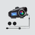 IP65 Suya Dayanıklı Kask Bluetooth Kulaklık LCD Ekranlı