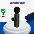 iPhone İçin Çift Mikrofonlu Telsiz Yaka Mikrofonu 360 Derece HD Ses