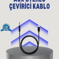 iPhone Lightning 3.5mm Aux Çevirici Kablo JH-023 Stereo Ses Aktarıcı