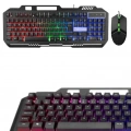 Işıklı Oyuncu Q Klavye Mouse Seti Siyah Gaming Oyuncu Klavye Yeni Nesil