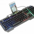 Işıklı Oyuncu Q Klavye Mouse Seti Siyah Gaming Oyuncu Klavye Yeni Nesil