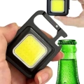 Işıldak USB Şarjlı Cep El Feneri Taşınabilir Mini Led Işık Çok Fonksiyonlu