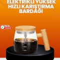 Isıtıcılı Manyetik Karıştırıcı Kupa – 400 ml, C Tipi Şarjlı, Akıllı Tasarım
