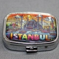 İstanbul Temalı İlaç Kutusu Anahtarlık Alk4371