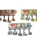 İstanbul Temalı Metal Magnet Alk3343