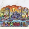 İstanbul Temalı Silikon Buzdolapı Süsü Magnet Alk5376