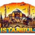 İstanbul Temalı Silikon Buzdolapı Süsü Magnet Alk5378