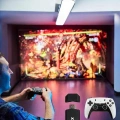 Joystick Çift Kollu Oyun Kolu Retro Oyun Yüksek Çözünürlüklü 3D Game