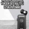 Kablolu Bluetooth Kulaklık Kulak İçi Stereo Mikrofonlu Dijital Göstergeli
