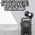 Kablolu Bluetooth Kulaklık Kulak İçi Stereo Mikrofonlu Dijital Göstergeli