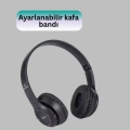 Kablolu & Kablosuz Kullanım Seçeneği Sunan Stereo Bluetooth Kulaklık