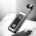 Kablolu Makaralı Bluetooth Kulaklık Uzun Pil Ömrü Dijital Göstergeli
